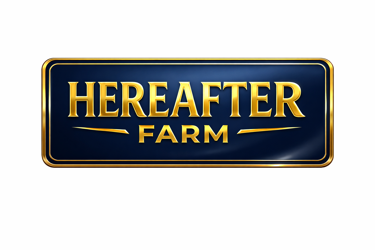 Hereafter Farm Brand Tag